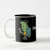 2 Couleurs Tasse à deux tons de Frankenstein (Gauche)