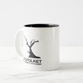 2 Couleurs Tasse à deux tons de Margfolket Margur (Devant gauche)