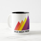 2 Couleurs Tasse à deux tons de MHFB (Devant gauche)