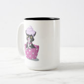 2 Couleurs Tasse à deux tons de Sebrina (Devant gauche)