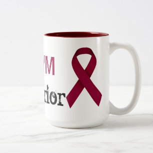 2 Couleurs Tasse à deux tons faite sur commande de guerrier