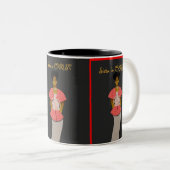 2 Couleurs Tasse à deux tons inspirée (Devant droit)