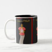 2 Couleurs Tasse à deux tons inspirée (Gauche)