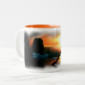 2 Couleurs Tasse à deux tons "tandem" (Devant gauche)