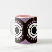2 Couleurs Tasse à impression Mandala (Devant gauche)
