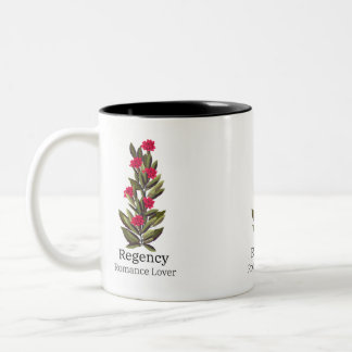 2 Couleurs Tasse à motif floral rouge pour amateurs de romanc