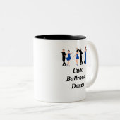 2 Couleurs Tasse "a positionné salle de bal" (Devant droit)