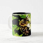 2 Couleurs Tasse Abeille Bourdon (Devant gauche)