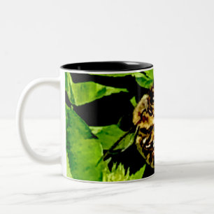 2 Couleurs Tasse Abeille Bourdon