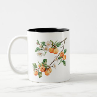 2 Couleurs Tasse Abricots : Décoration de Cuisine Rustique au