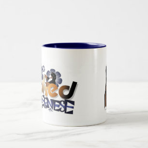 2 Couleurs Tasse accrochée de Bernese de MadDog
