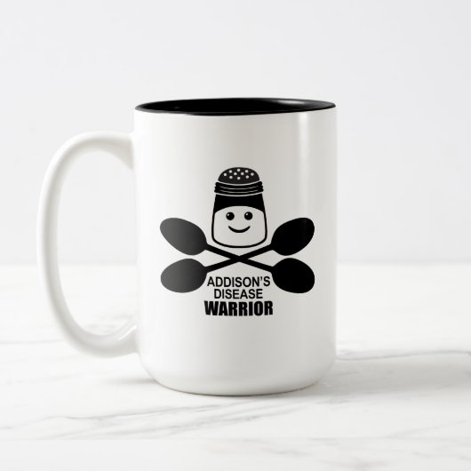 2 Couleurs Tasse Addison's Disease Warrior (Gauche)