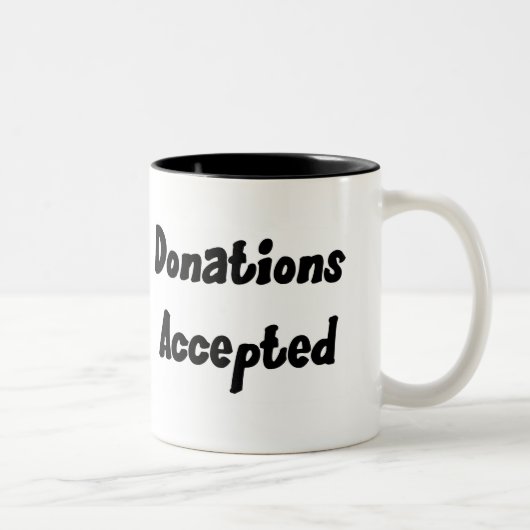 2 Couleurs Tasse admise par donations (Droit)