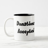 2 Couleurs Tasse admise par donations (Gauche)
