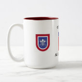 2 Couleurs tasse aéroportée des sièges sociaux 82D (Gauche)