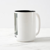 2 Couleurs Tasse AI CHAT - VOYAGERA. (Devant droit)