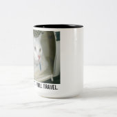 2 Couleurs Tasse AI CHAT - VOYAGERA. (Centre)