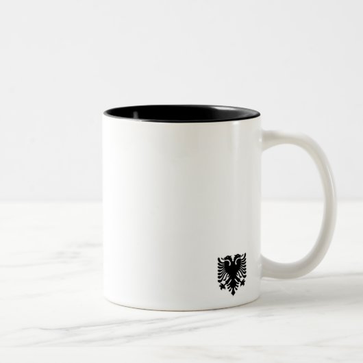 2 Couleurs Tasse albanaise simple (Droit)