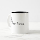2 Couleurs Tasse alternative de logo (Devant gauche)