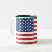 2 Couleurs tasse américaine (Devant gauche)