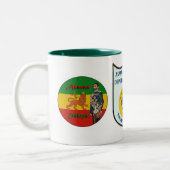 2 Couleurs Tasse américaine d'école d'Asmara (Gauche)