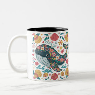 2 Couleurs Tasse Amoureux de Dauphin