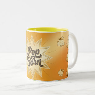 2 Couleurs Tasse amusante pour amateur de popcorn