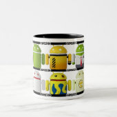 2 Couleurs Tasse androïde (Centre)