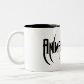 2 Couleurs Tasse animale de logo de mère (Gauche)