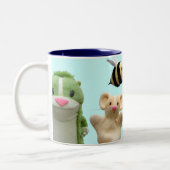 2 Couleurs Tasse animale mignonne superbe (Gauche)