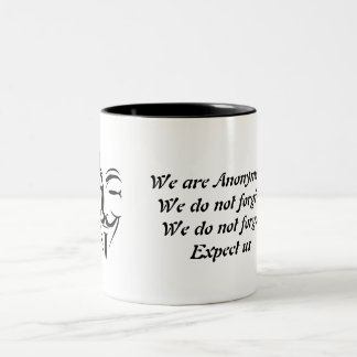 2 Couleurs Tasse anonyme