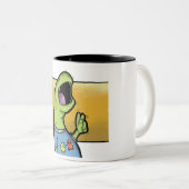 2 Couleurs Tasse anormale de jeu (Devant droit)