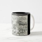 2 Couleurs Tasse antique de Cryptozoology (Devant droit)