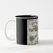 2 Couleurs Tasse antique de Cryptozoology (Gauche)