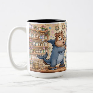 2 Couleurs Tasse Apothicaire Requin Écureuil – Boutique de Po