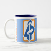 2 Couleurs tasse apparente de projet de 15 onces (Gauche)