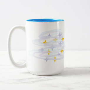2 Couleurs Tasse : Apsensfear des Étoiles