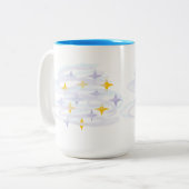 2 Couleurs Tasse : Apsensfear des Étoiles (Devant gauche)