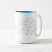 2 Couleurs Tasse : Apsensfear des Étoiles (Devant droit)