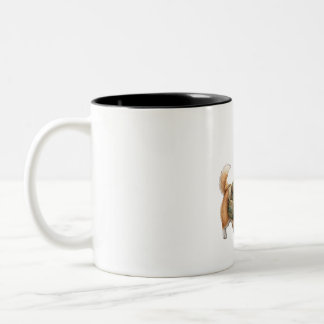 2 Couleurs Tasse aquarelle Aventure de randonnée avec Corgi