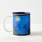 2 Couleurs Tasse Arbres Effrayants (Gauche)