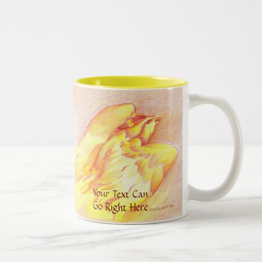 2 Couleurs Tasse ardente de Phoenix (Droit)
