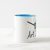 2 Couleurs Tasse "Art Diva" (Centre)