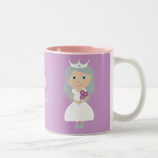 2 Couleurs Tasse assez sobre de princesse