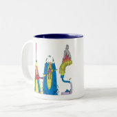 2 Couleurs Tasse | AUSTIN, TX (AUS) (Devant gauche)