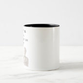 2 Couleurs Tasse avec citation de Marc Aurèle (Centre)