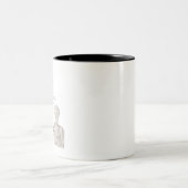2 Couleurs Tasse avec citation de Marc Aurèle (Centre)