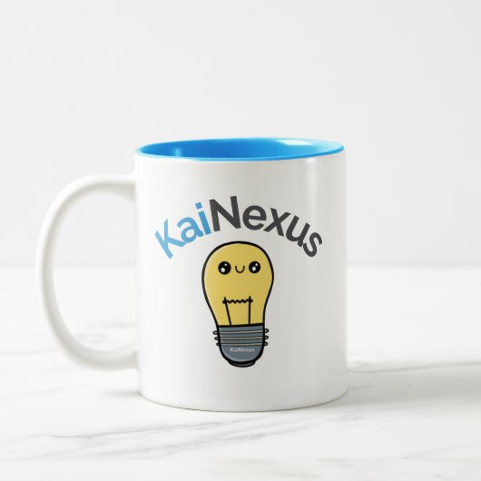 2 Couleurs Tasse avec logo KaiNexus Ofie (Gauche)