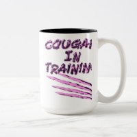 Tasse avec Marques de Griffes de Cougar en Formati