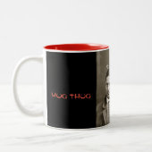 2 Couleurs Tasse avec un voyou (Gauche)
